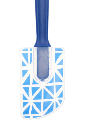 Modern Kitchen Utensil Spoon Spatula Isolated on Whiteの写真素材