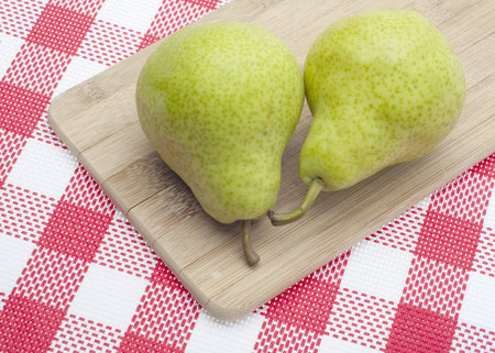 Fresh Green Pear Summer Fruit Image.