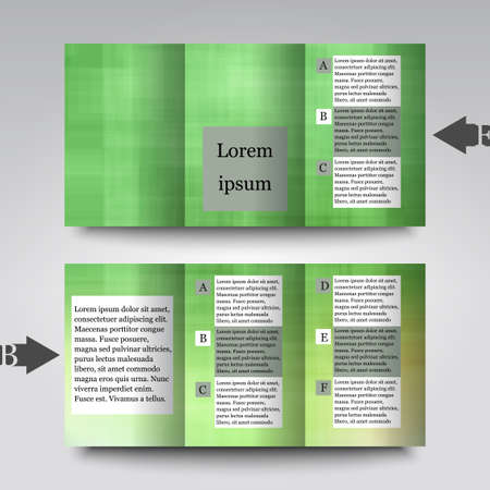 Brochure template with abstract background のイラスト素材