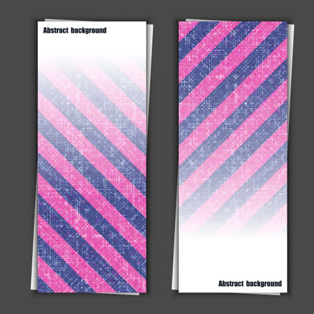 Set of banner templates with abstract background.のイラスト素材