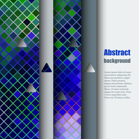 Brochure template with abstract background.のイラスト素材