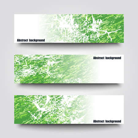 Set of banner templates with abstract background.のイラスト素材