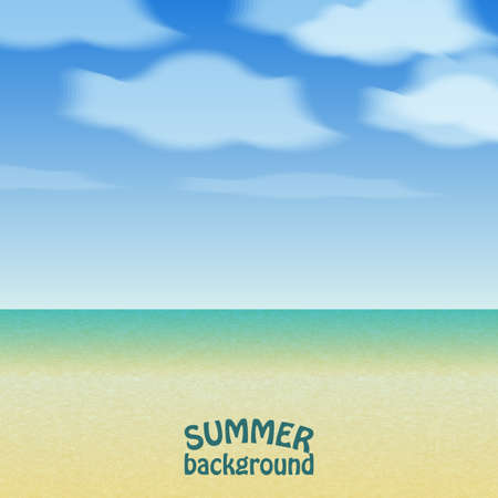 Summer  backgroundのイラスト素材