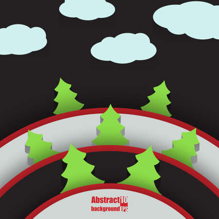 Winter background. Eps10 Vector illustrationのイラスト素材