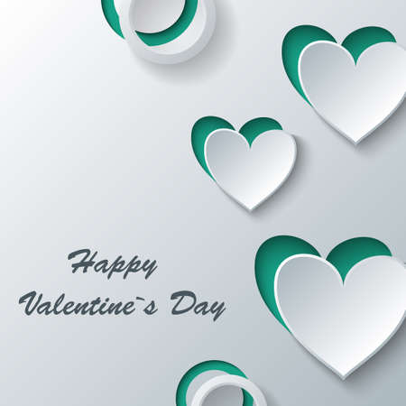 Greeting love cardのイラスト素材