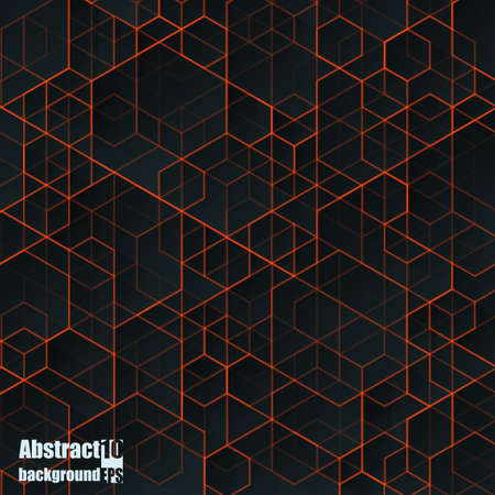 Abstract background with geometric colorful pattern.のイラスト素材