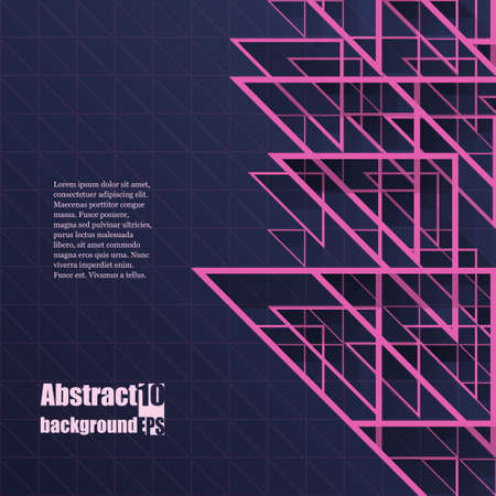 Abstract  background with geometric pattern.のイラスト素材