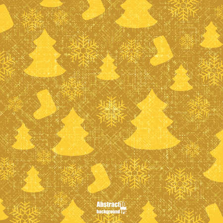 New Year background with geometric pattern.のイラスト素材