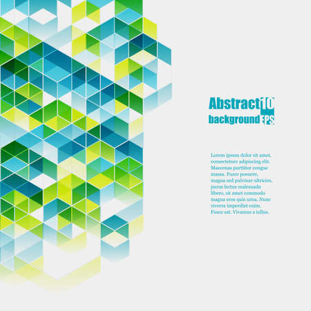 Abstract background with geometric pattern.のイラスト素材