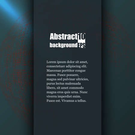 Brochure template with abstract background. Vector illustrationのイラスト素材