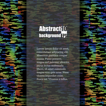 Brochure template with abstract background.のイラスト素材