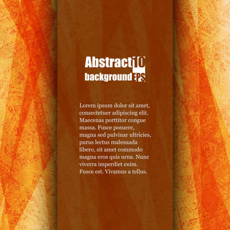 Brochure template with abstract background.のイラスト素材