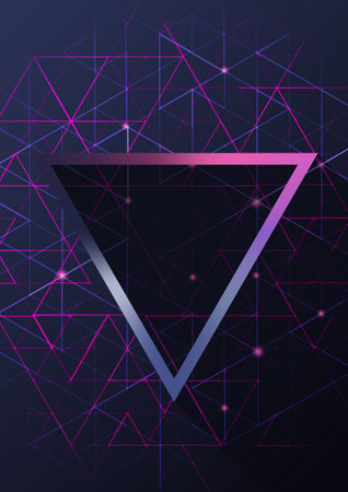 Abstract background with geometric pattern.