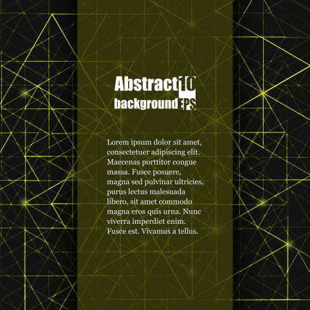 Brochure template with abstract background. Eps10 Vector illustrationのイラスト素材