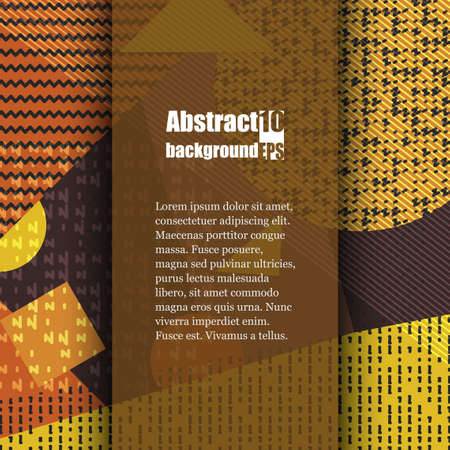 Brochure template with abstract background. Eps10 Vector illustrationのイラスト素材