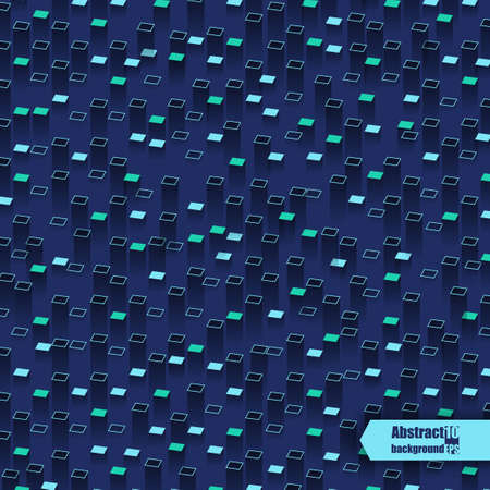 Abstract background with geometric shapes and shadows.のイラスト素材