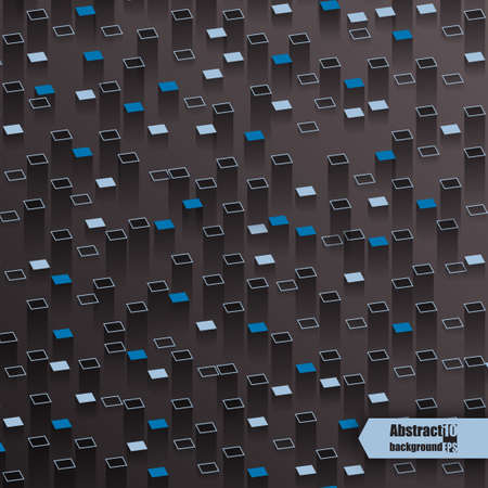 Abstract with geometric shapes and shadows.のイラスト素材