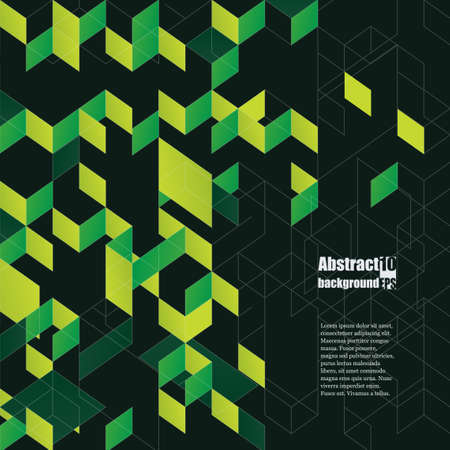 Graphic illustration. Abstract background with geometric pattern. Eps10 Vector illustrationのイラスト素材