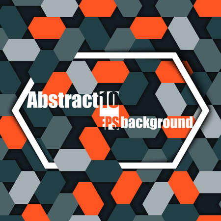 Abstract background with geometric pattern. Eps10 Vector illustrationのイラスト素材