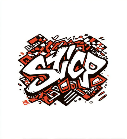 Slogan. Hand drawn vector illustration for t-shirt.の素材