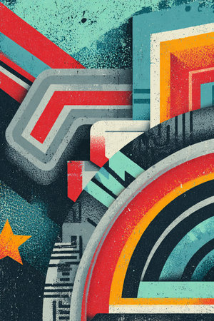 Grunge urban background. Grunge style. Vector illustration.の素材