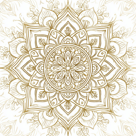 Mandala. Ethnic decorative element. Hand drawn backdrop. Islam, Arabic, Indian, ottoman motifs. Can be used for wallpaper, pattern fills, web page background,surface textures.の素材