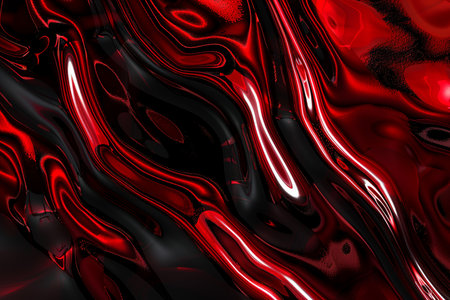 Red and black abstract background. 3d rendering, 3d illustration.の素材