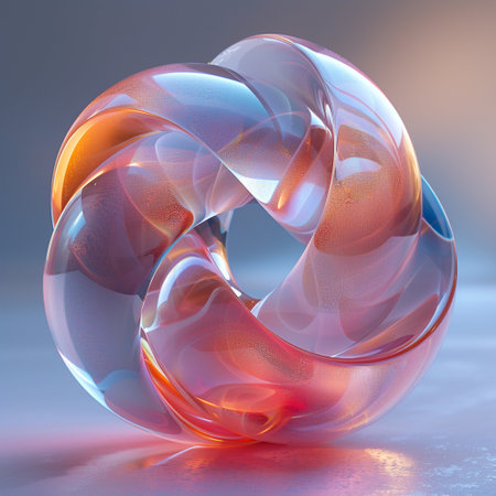 3d illustration of abstract geometric composition,digital artwork for creative graphic designの素材