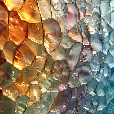 abstract background of broken glass. texture of broken glass. abstract backgroundの素材