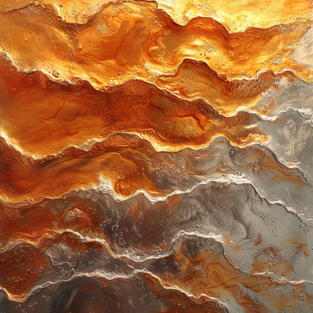 Abstract background of golden marble texture. 3d rendering, 3d illustration.の素材