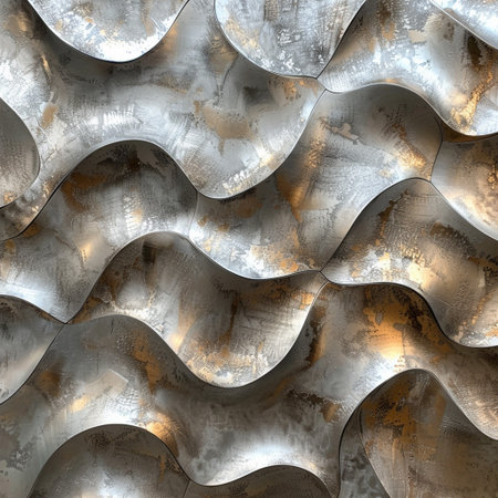 Metal pattern. Seamless texture. For eg fabric, wallpaper, wall decorations.の素材