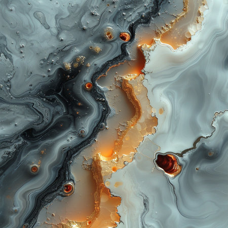 Abstract background of the marbleized effect. 3d rendering, 3d illustration.の素材