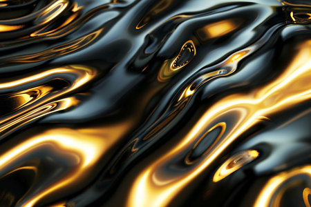 abstract metallic background with some smooth lines in it (see more in my portfolio)の素材
