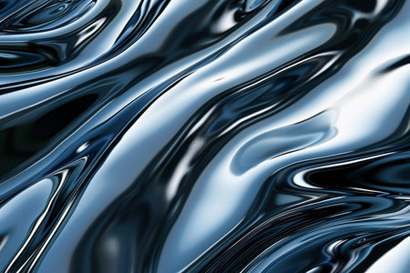 abstract metallic background with some smooth lines in it (see more in my portfolio)の素材