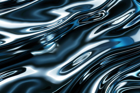 abstract metallic background with some smooth lines in it (see more in my portfolio)の素材