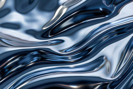 abstract metallic background with some smooth lines in it (see more in my portfolio)の素材