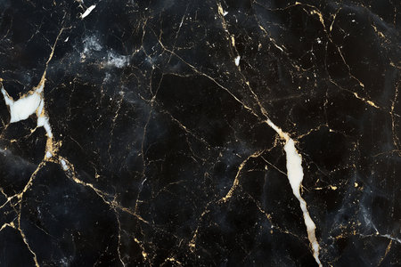 Black marble texture abstract background pattern with high resolution. Can be used for interior or exterior design.の素材