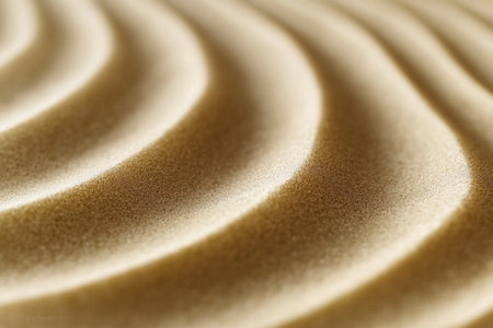 Close up of sand texture background. Abstract background and texture for design.の素材