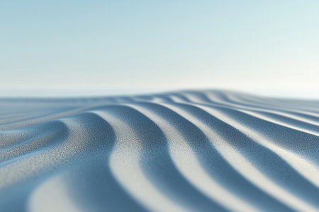 3D render of a beautiful wavy background with some smooth linesの素材