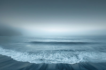 Beautiful seascape with sea and sky. Nature composition.の素材