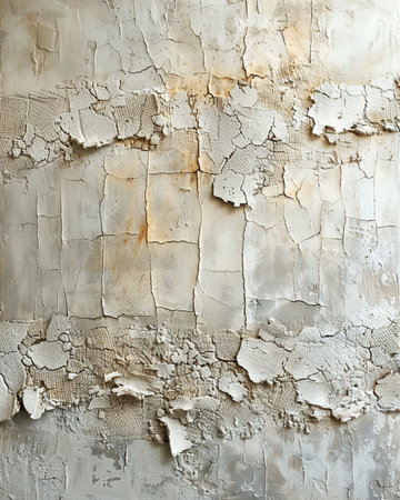 Old wall with peeling paint. Abstract background and texture for design.の素材