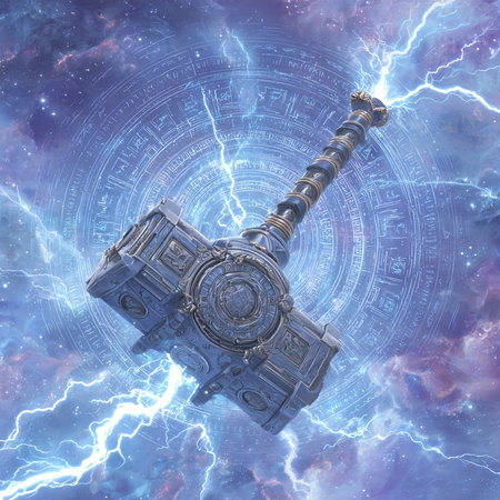 Futuristic spaceship in the space against the background of the universeの素材