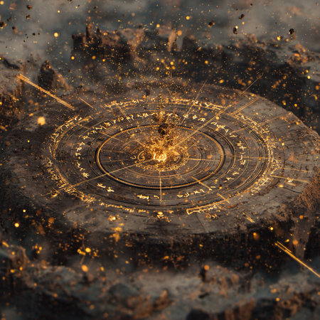 Fractal 3d illustration of a meteorite in the skyの素材