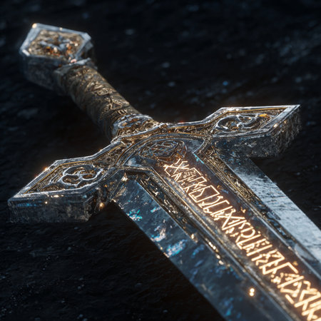 Cross of Jesus Christ. Cross of Jesus Christ on black background.の素材