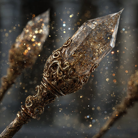 Vintage incense burner on the background of a winter forest.の素材