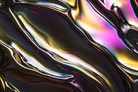 abstract background of metal with some smooth lines and highlights in itの素材
