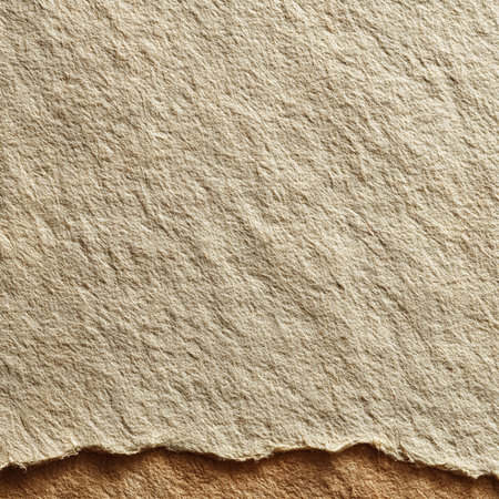 Paper texture or background. Brown paper sheet. Copy space for design.の素材