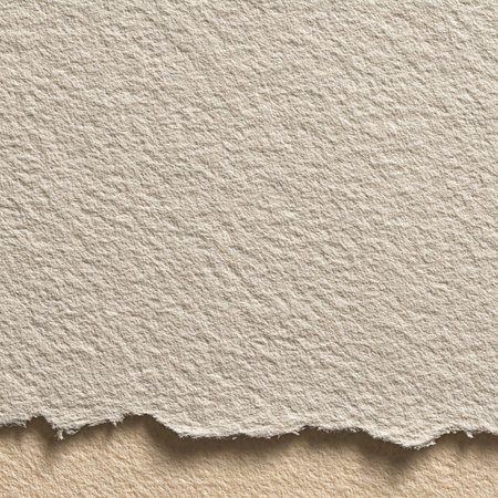 Ripped paper with space for text or image. Paper background.の素材