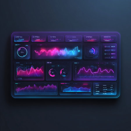 Futuristic virtual graphic touch user interface HUD. For web design and application interface, also useful for infographics. Vector illustration.の素材