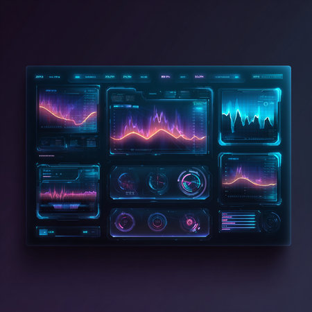 Futuristic HUD interface. Futuristic interface. Vector illustration.の素材